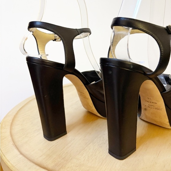 Jimmy Choo Heloise Nappa Platform Heel - Picture 10 of 12